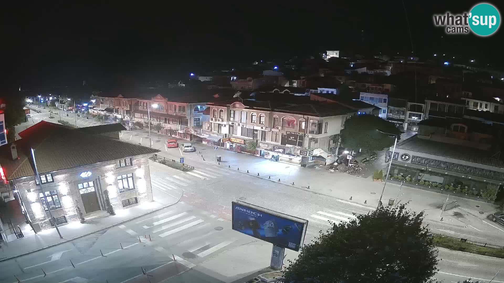 Webcam Ohrid old town and center