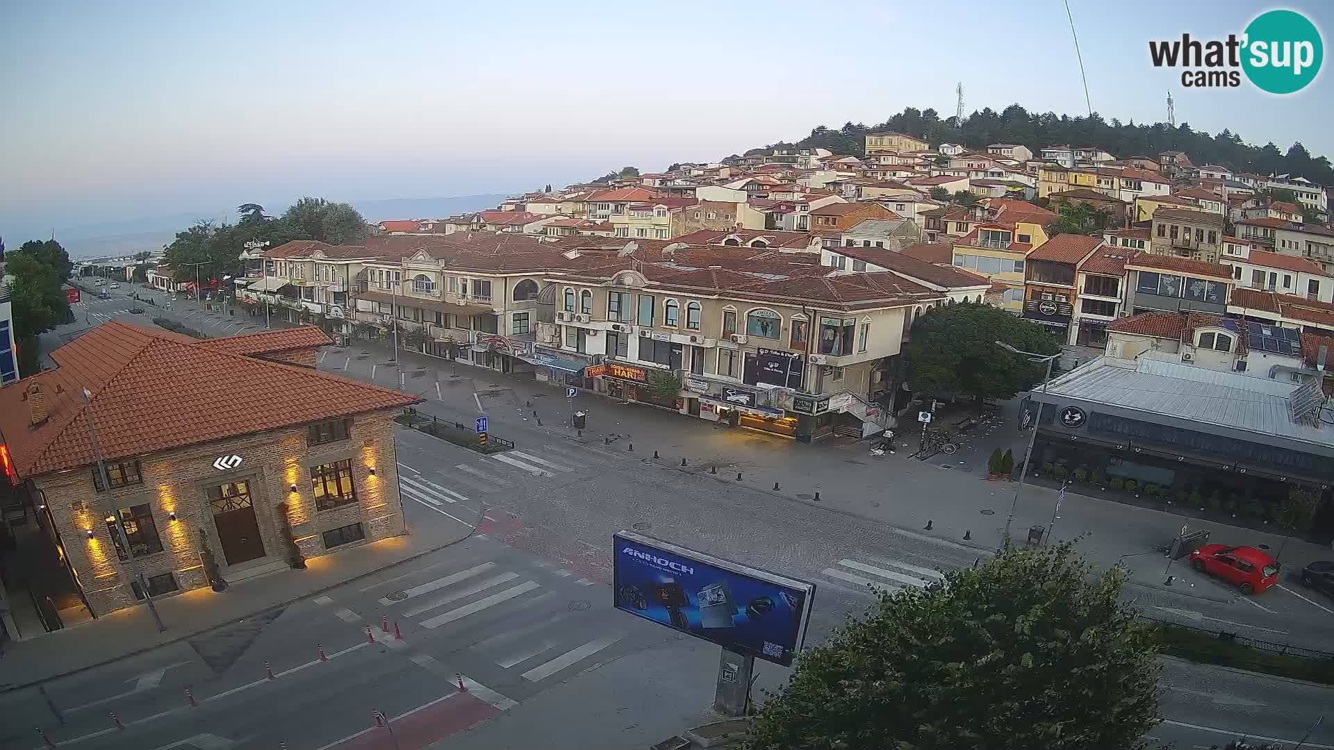 Webcam Ohrid old town and center