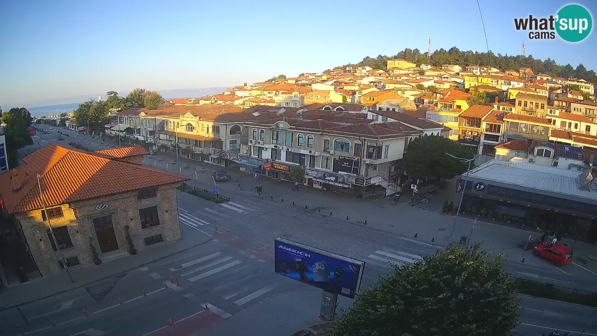 Webcam Altstadt und Zentrum von Ohrid