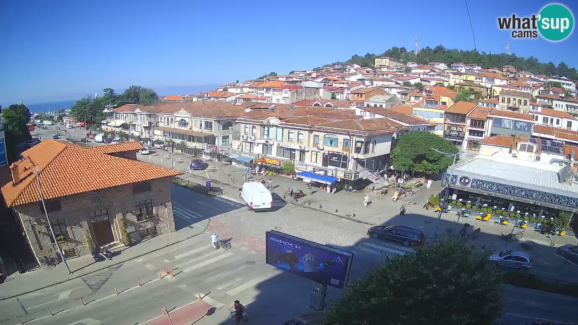 Webcam Città Vecchia e Centro di Ohrid – Macedonia