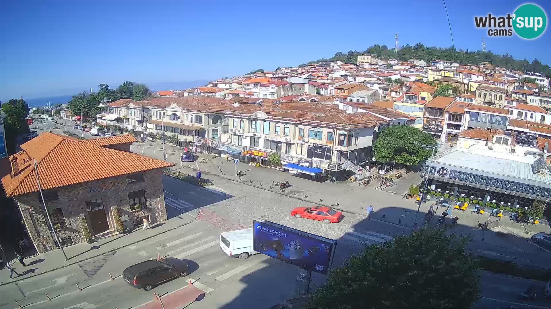 Webcam Città Vecchia e Centro di Ohrid – Macedonia