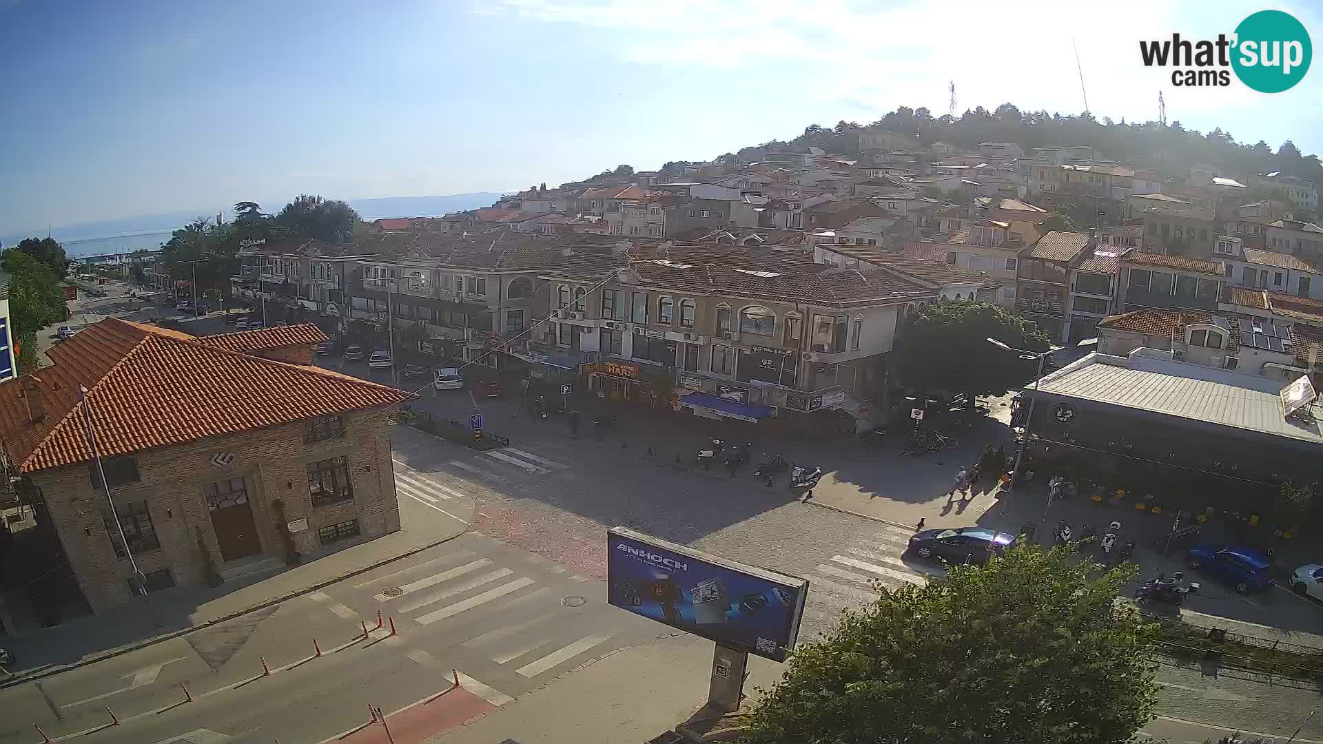 Webcam Altstadt und Zentrum von Ohrid