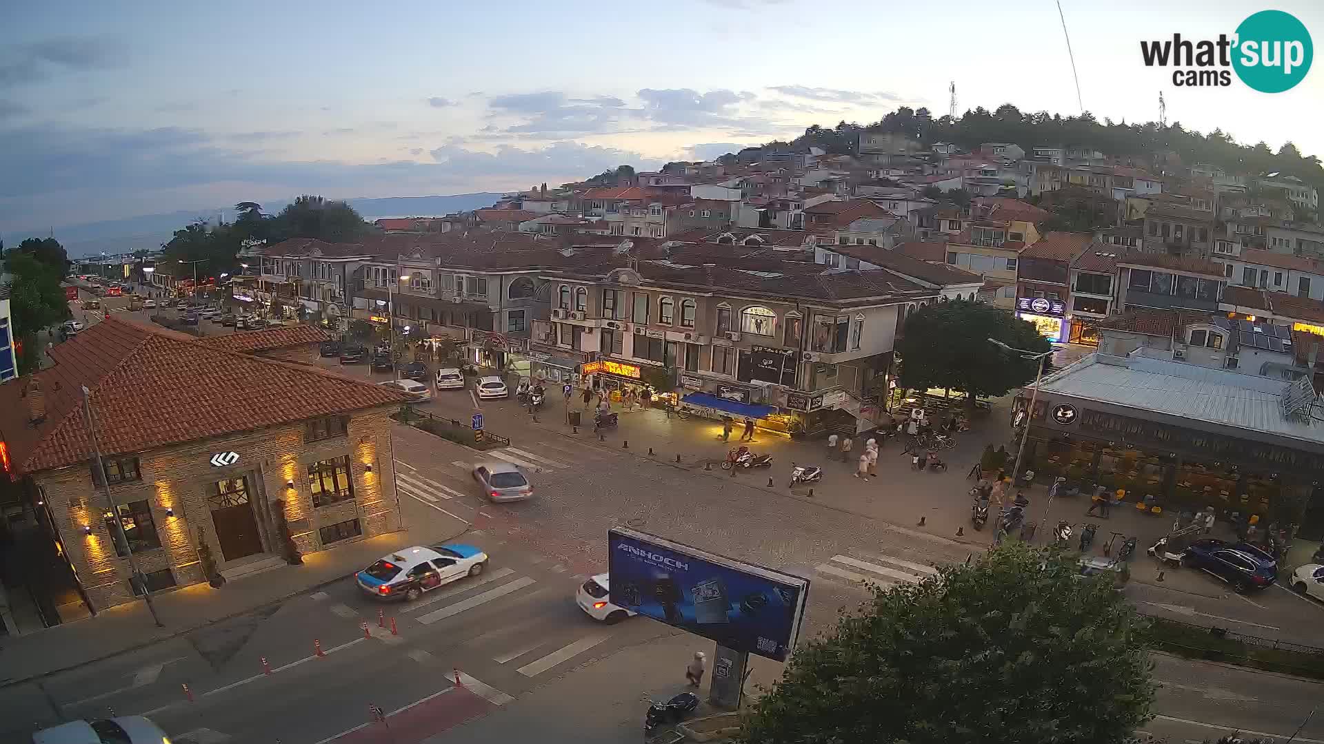 Webcam Ohrid old town and center