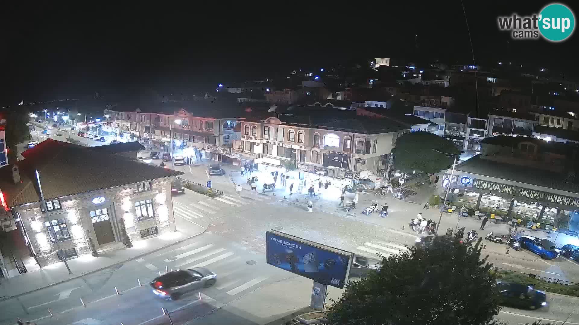Webcam Ohrid old town and center