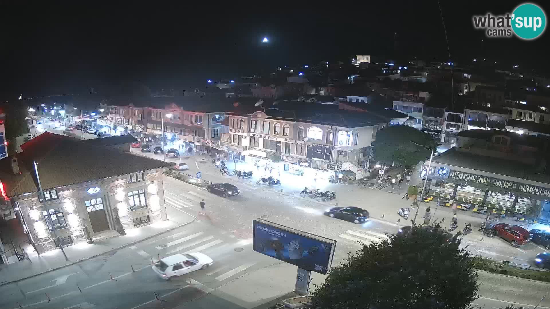 Webcam de la vieille ville et du centre d’Ohrid
