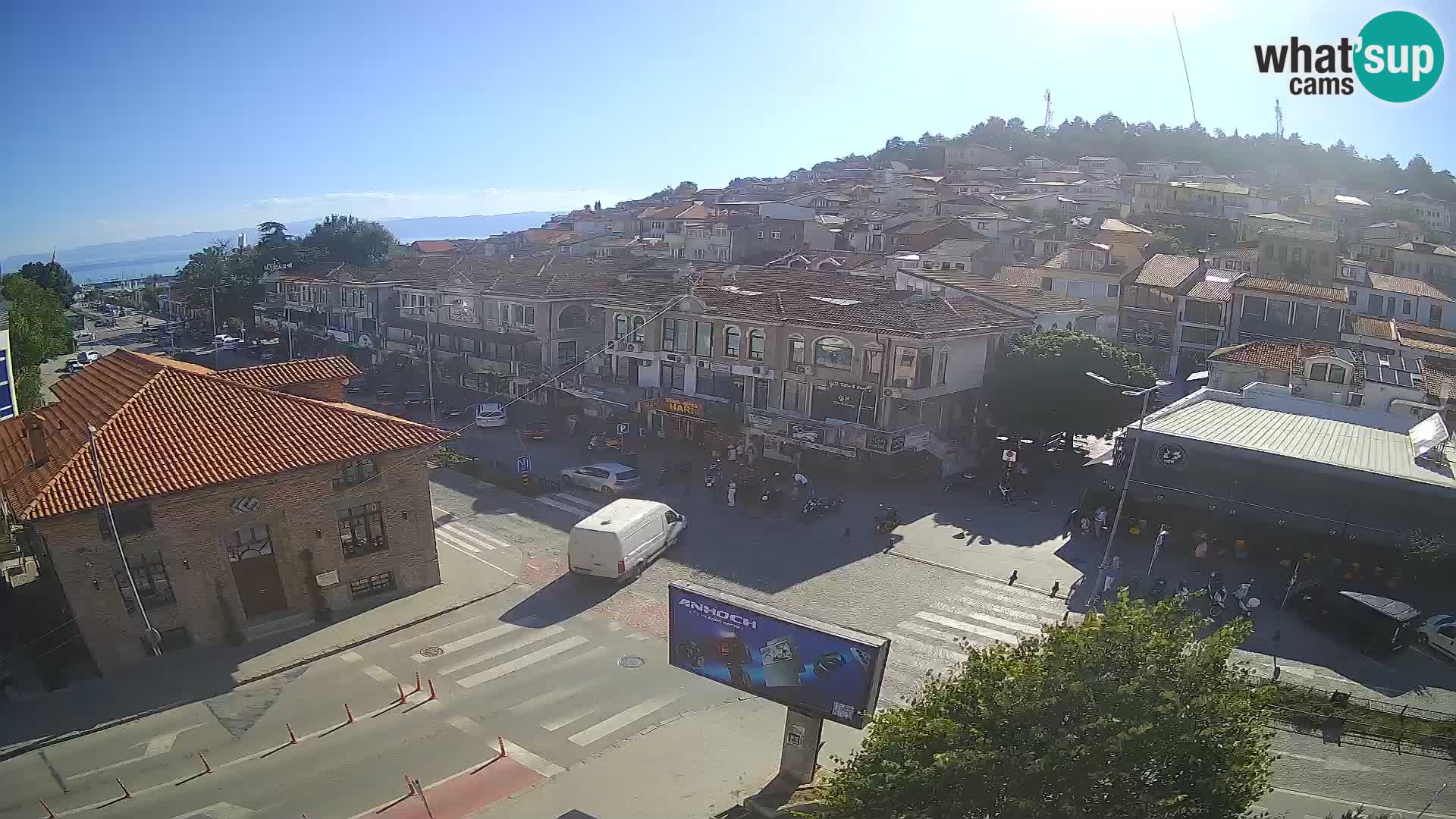 Webcam Altstadt und Zentrum von Ohrid