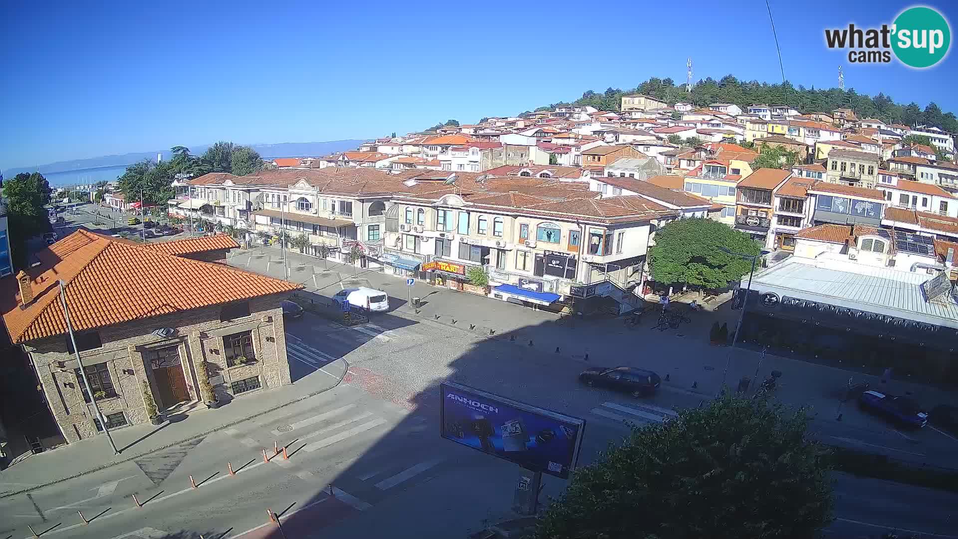 Webcam Altstadt und Zentrum von Ohrid