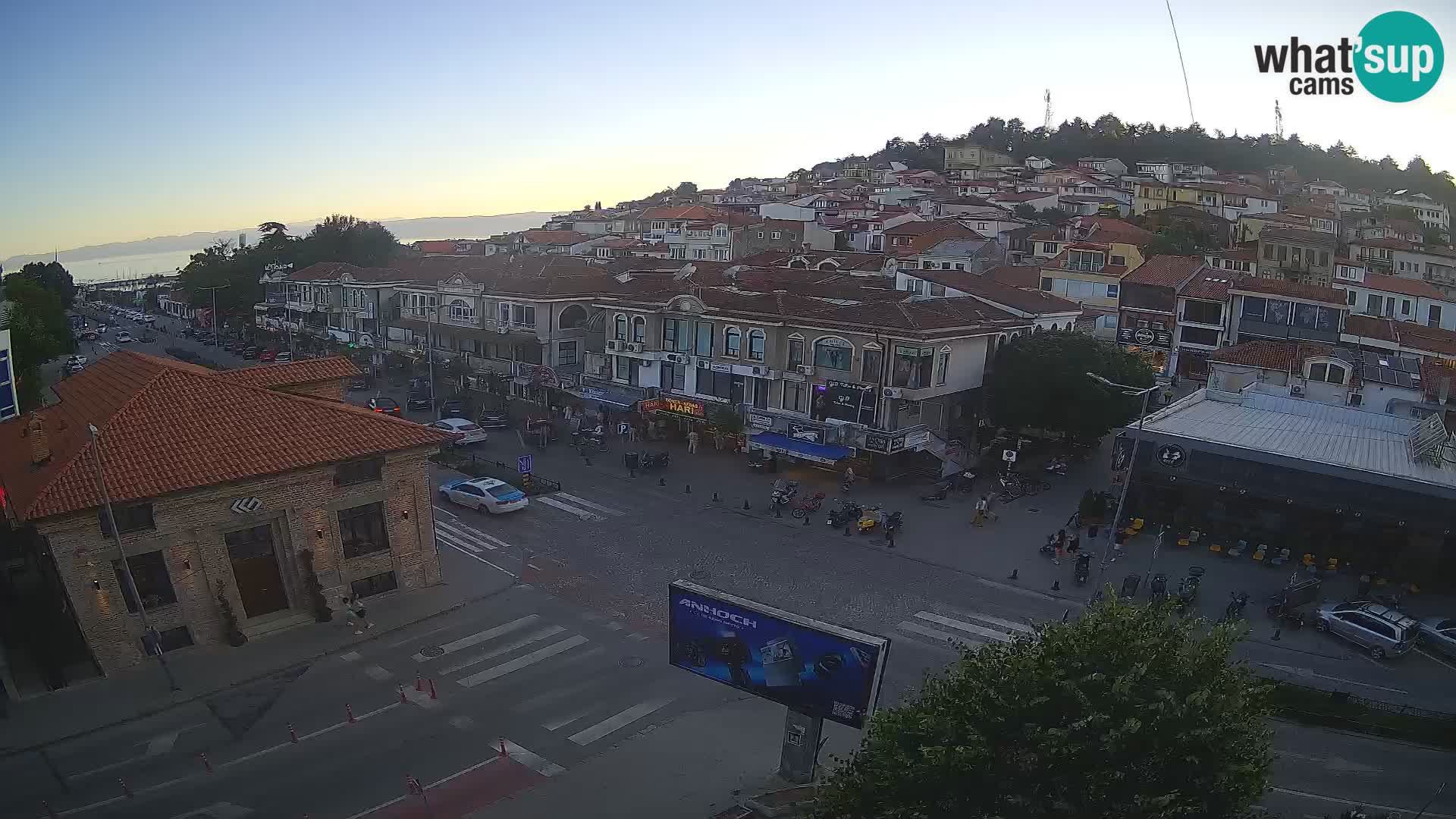 Webcam Altstadt und Zentrum von Ohrid
