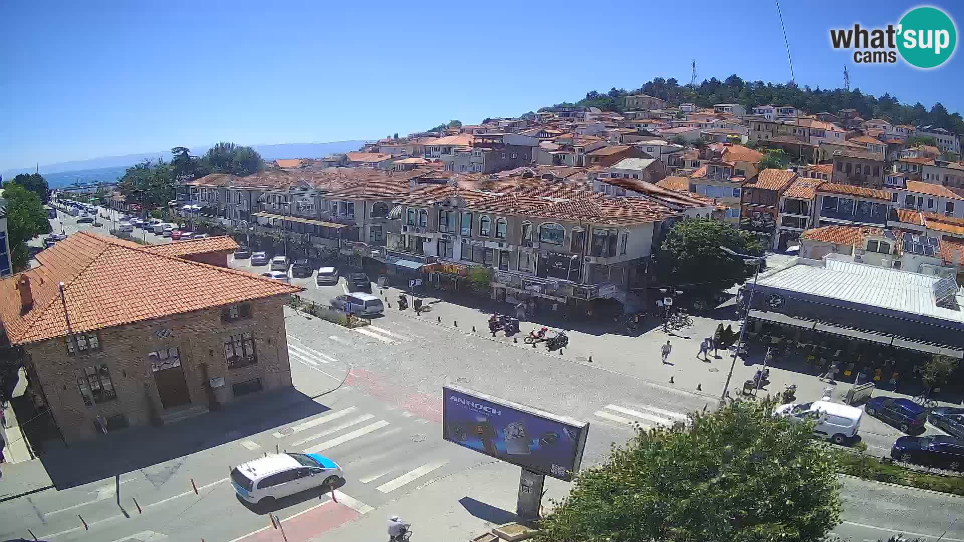 Webcam Altstadt und Zentrum von Ohrid
