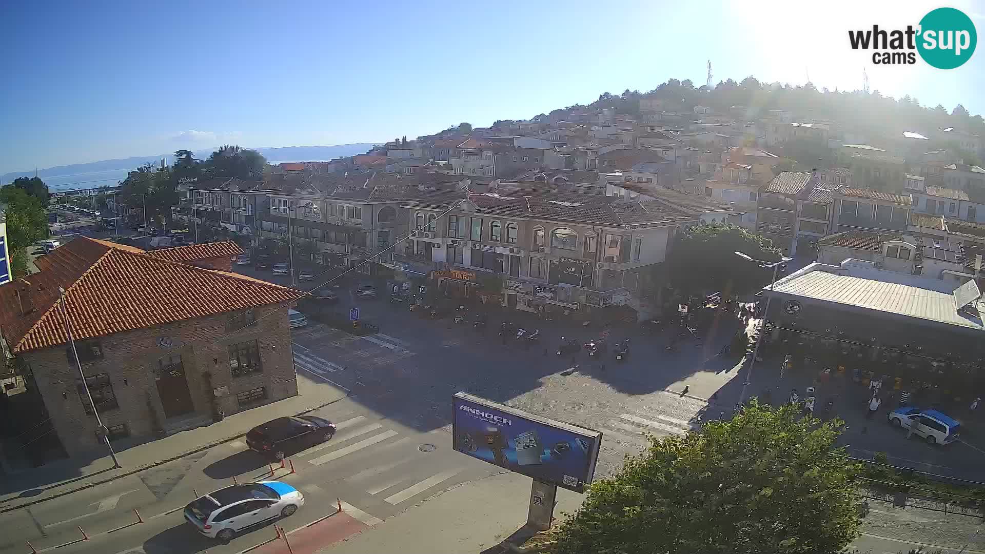 Webcam Ohrid old town and center