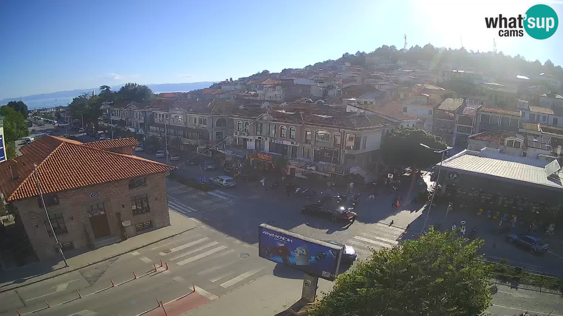 Webcam Altstadt und Zentrum von Ohrid