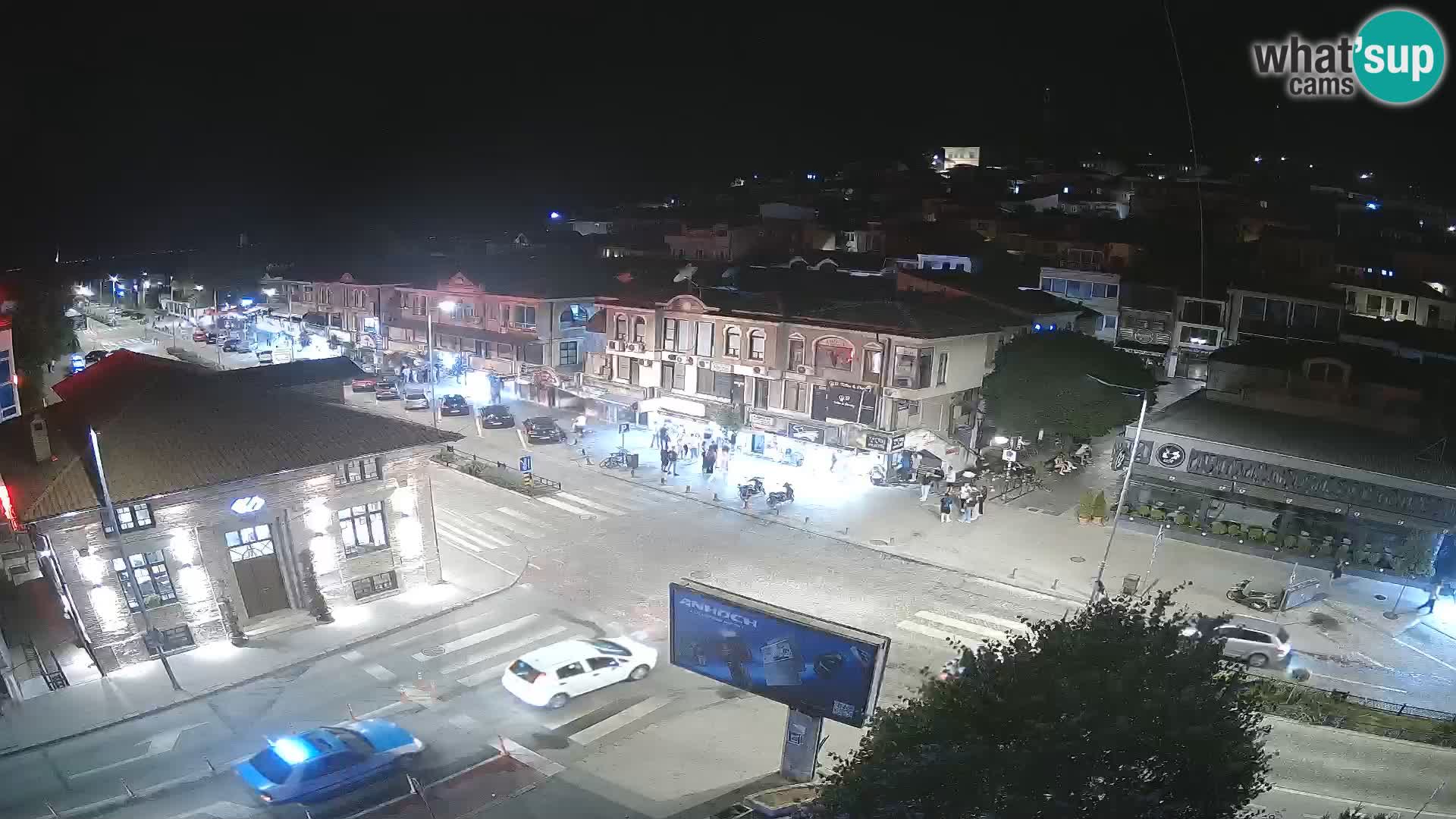 Webcam Ohrid old town and center