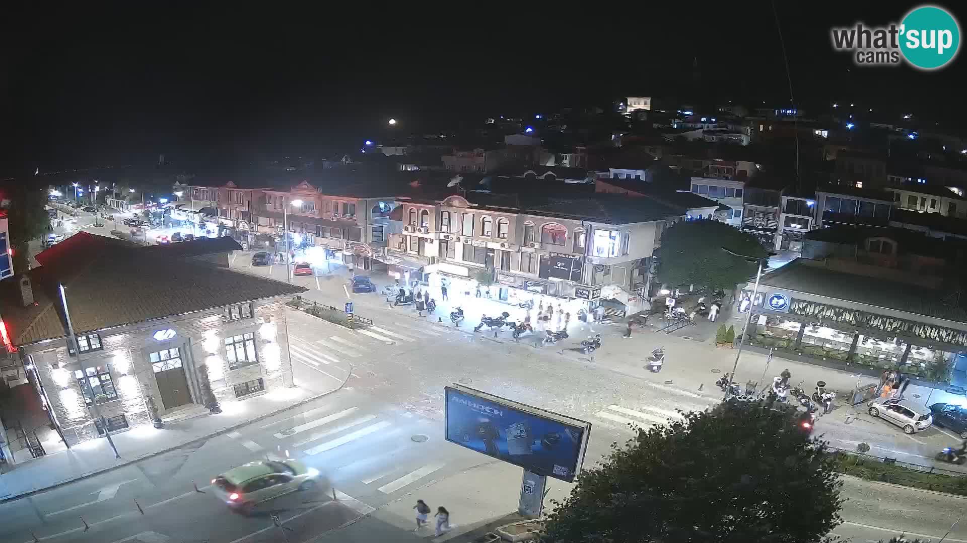 Webcam Ohrid old town and center