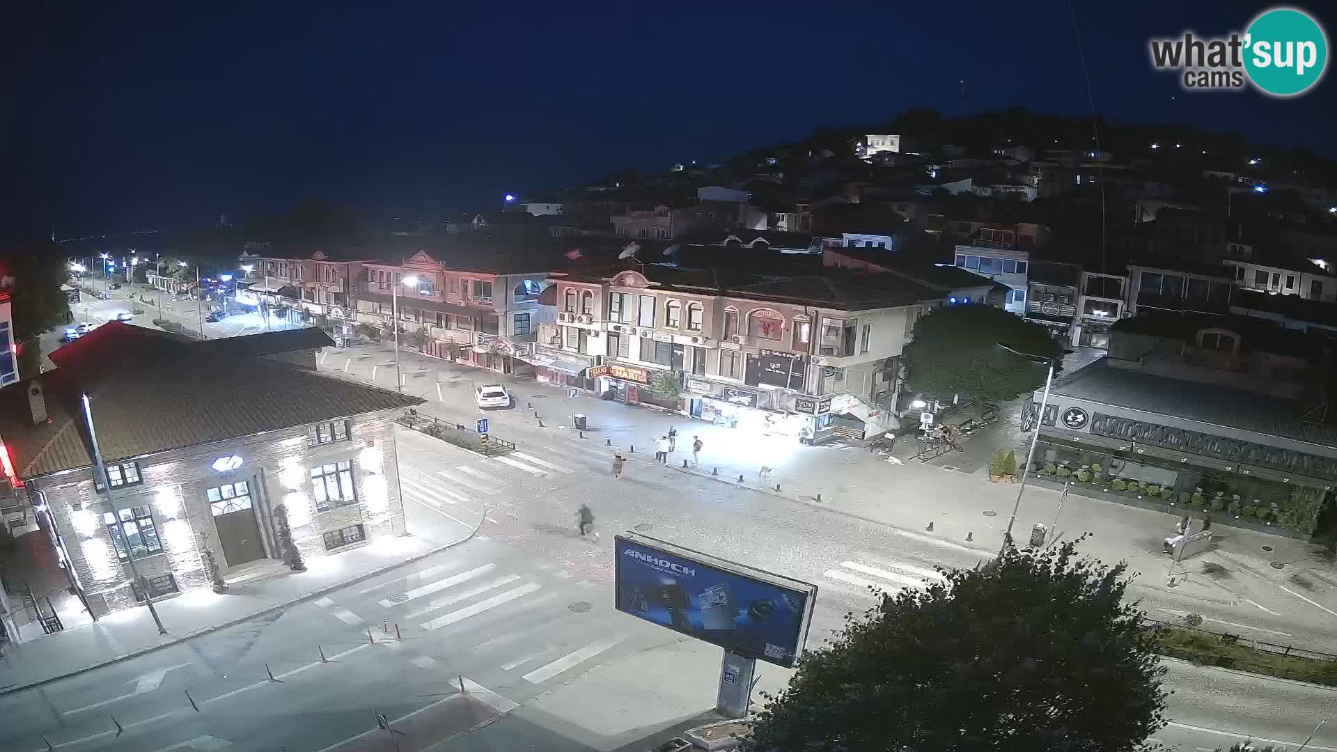 Webcam Ohrid old town and center