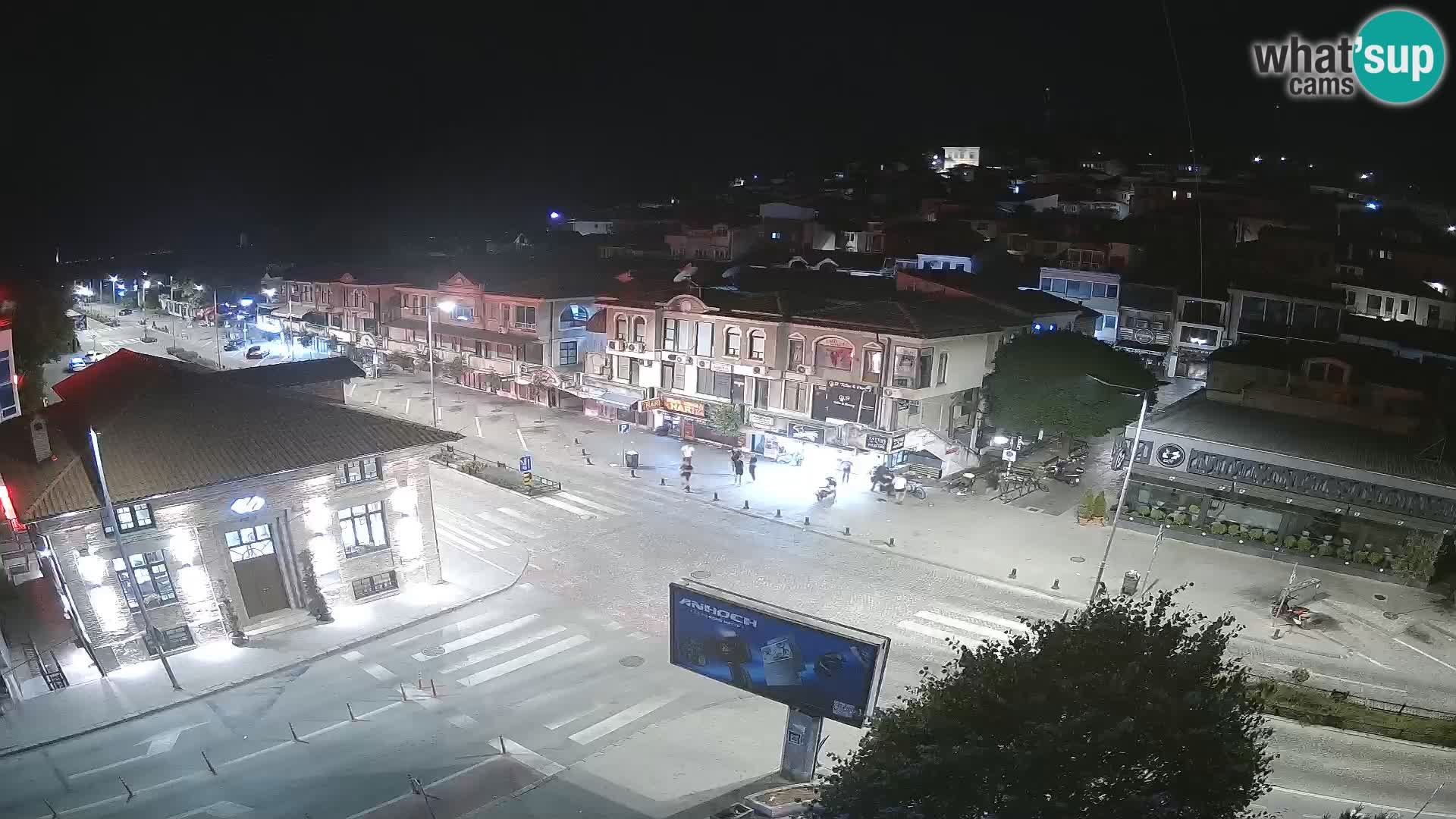 Webcam Ohrid old town and center
