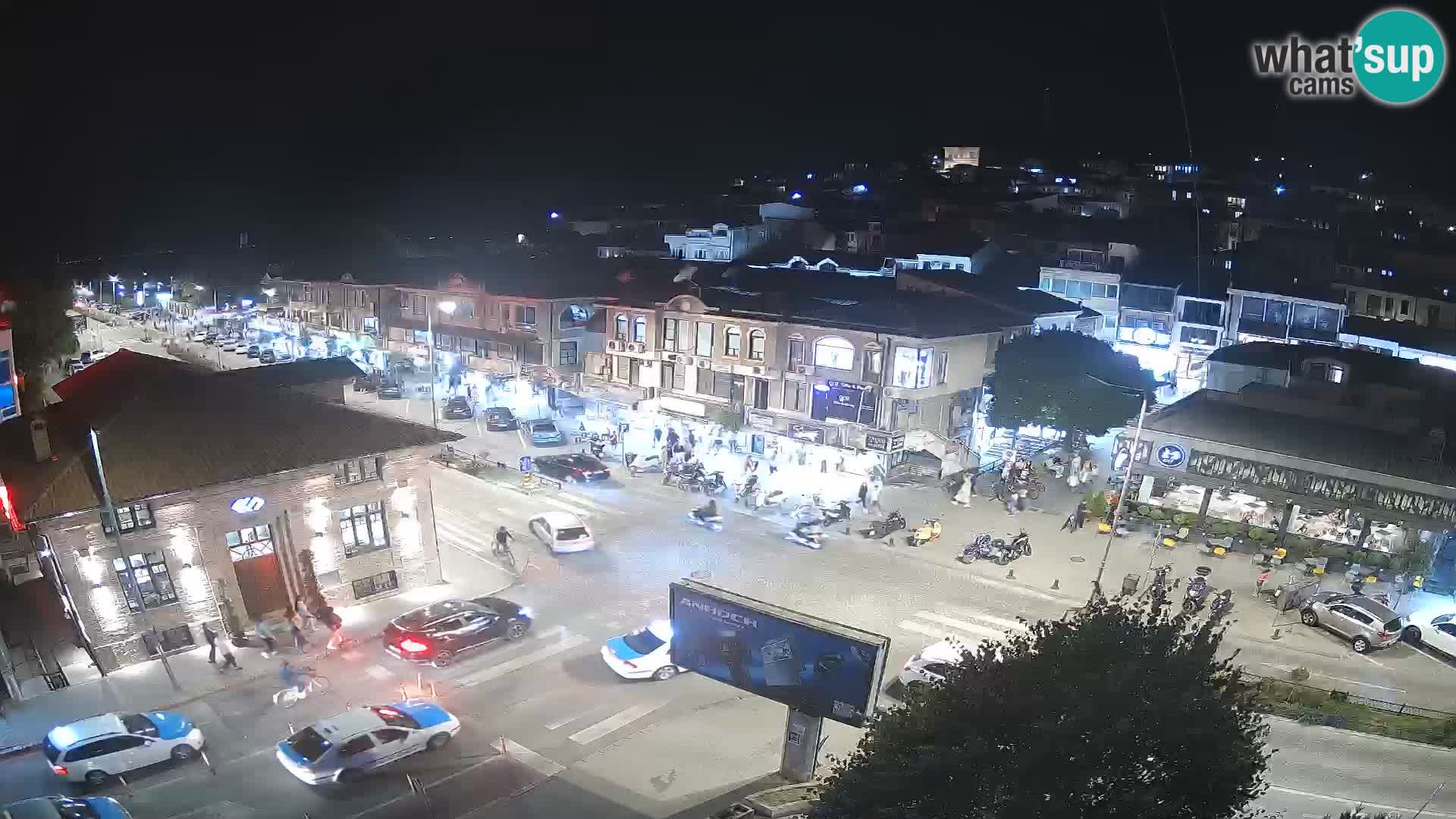 Webcam de la vieille ville et du centre d’Ohrid