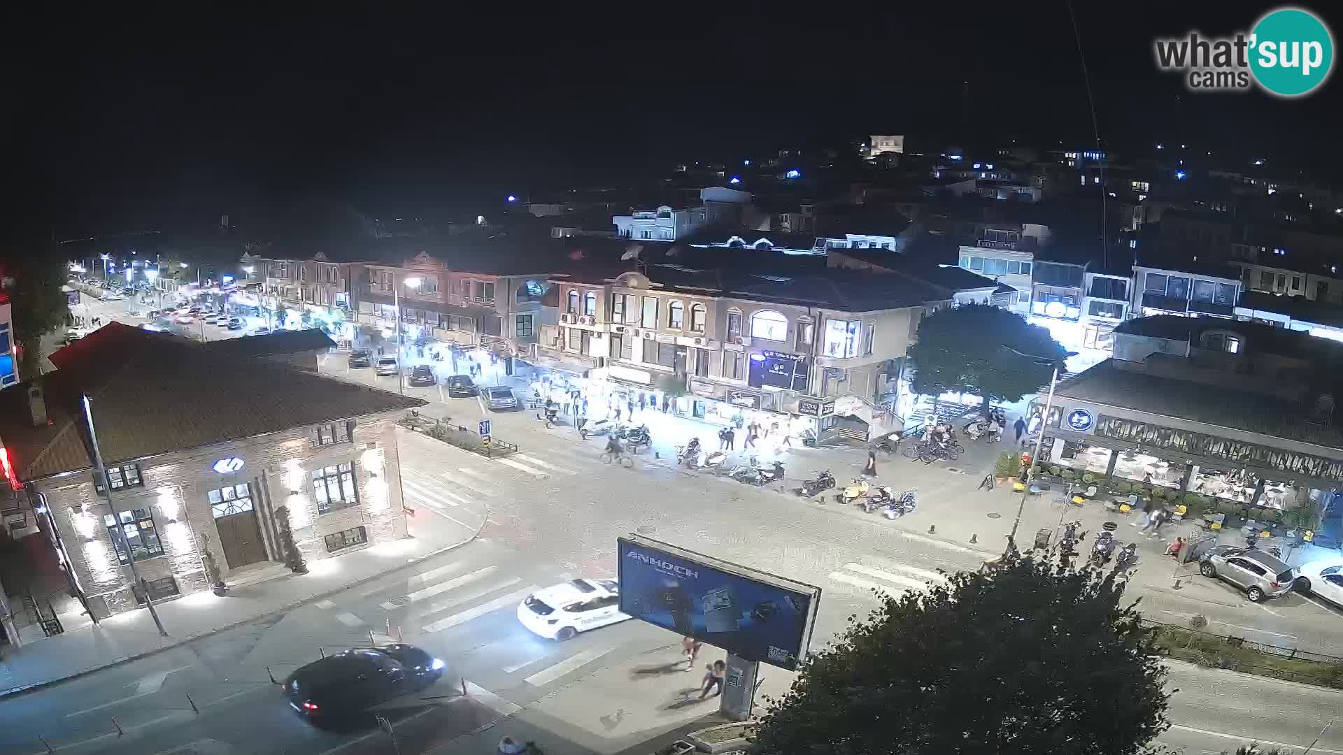 Webcam de la vieille ville et du centre d’Ohrid