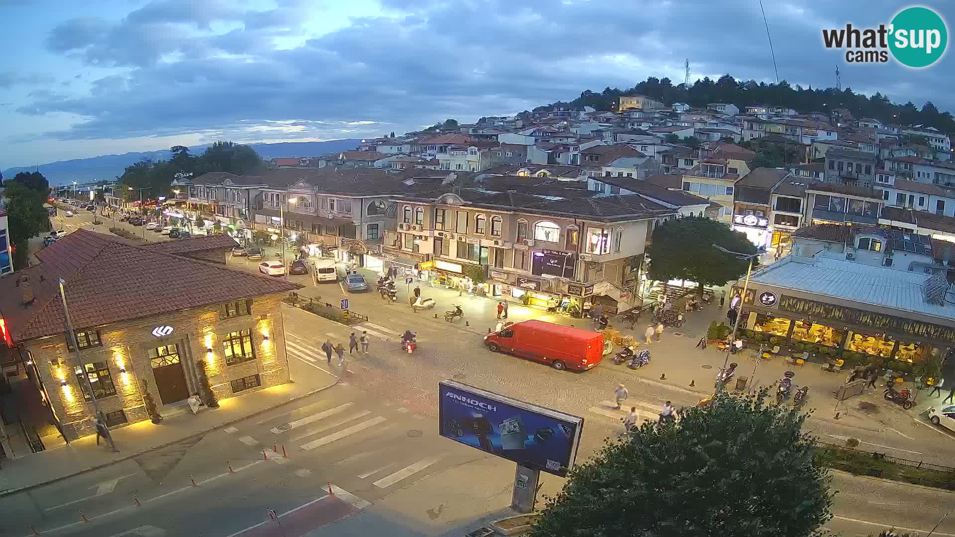 Webcam Altstadt und Zentrum von Ohrid