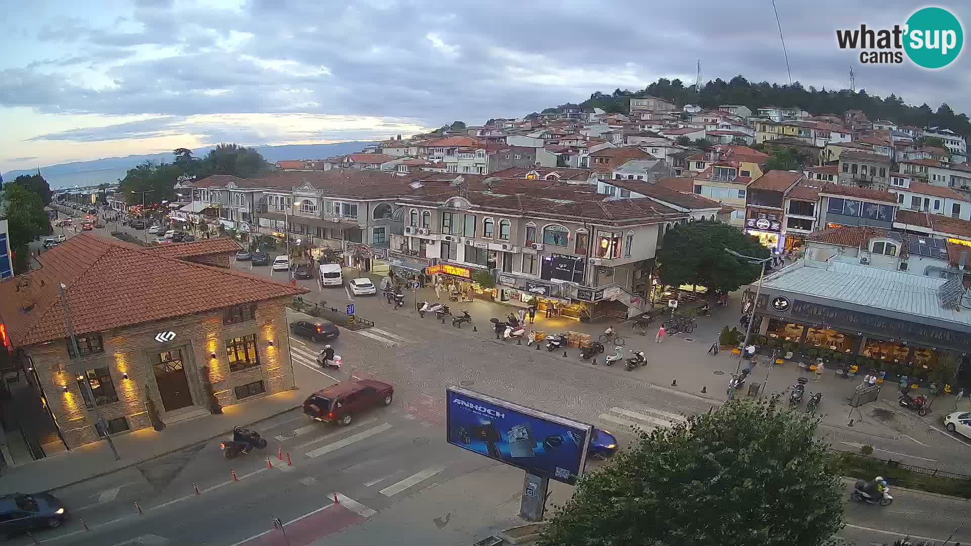 Webcam Ohrid old town and center