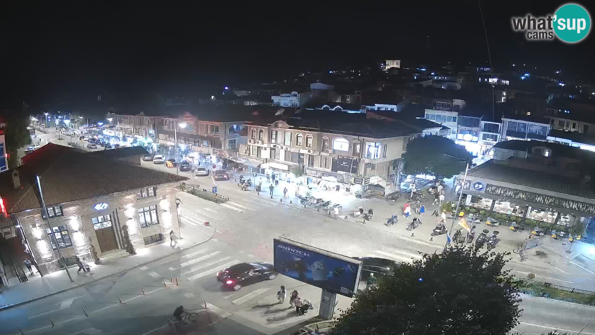 Webcam Ohrid old town and center