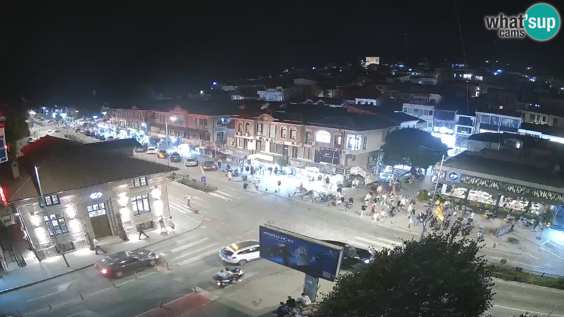 Webcam de la vieille ville et du centre d’Ohrid
