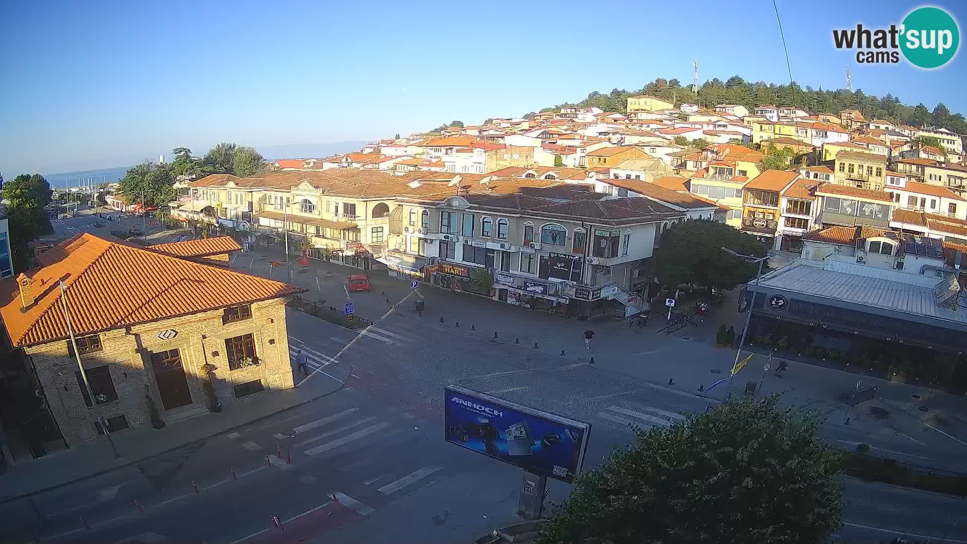 Webcam Città Vecchia e Centro di Ohrid – Macedonia