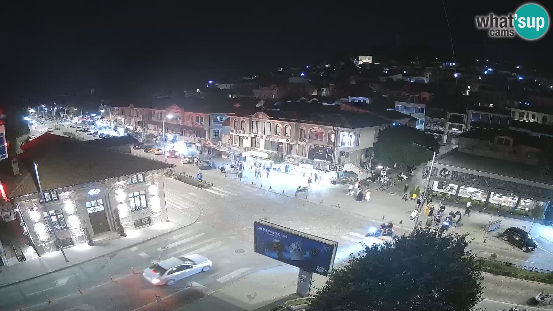 Webcam Ohrid old town and center
