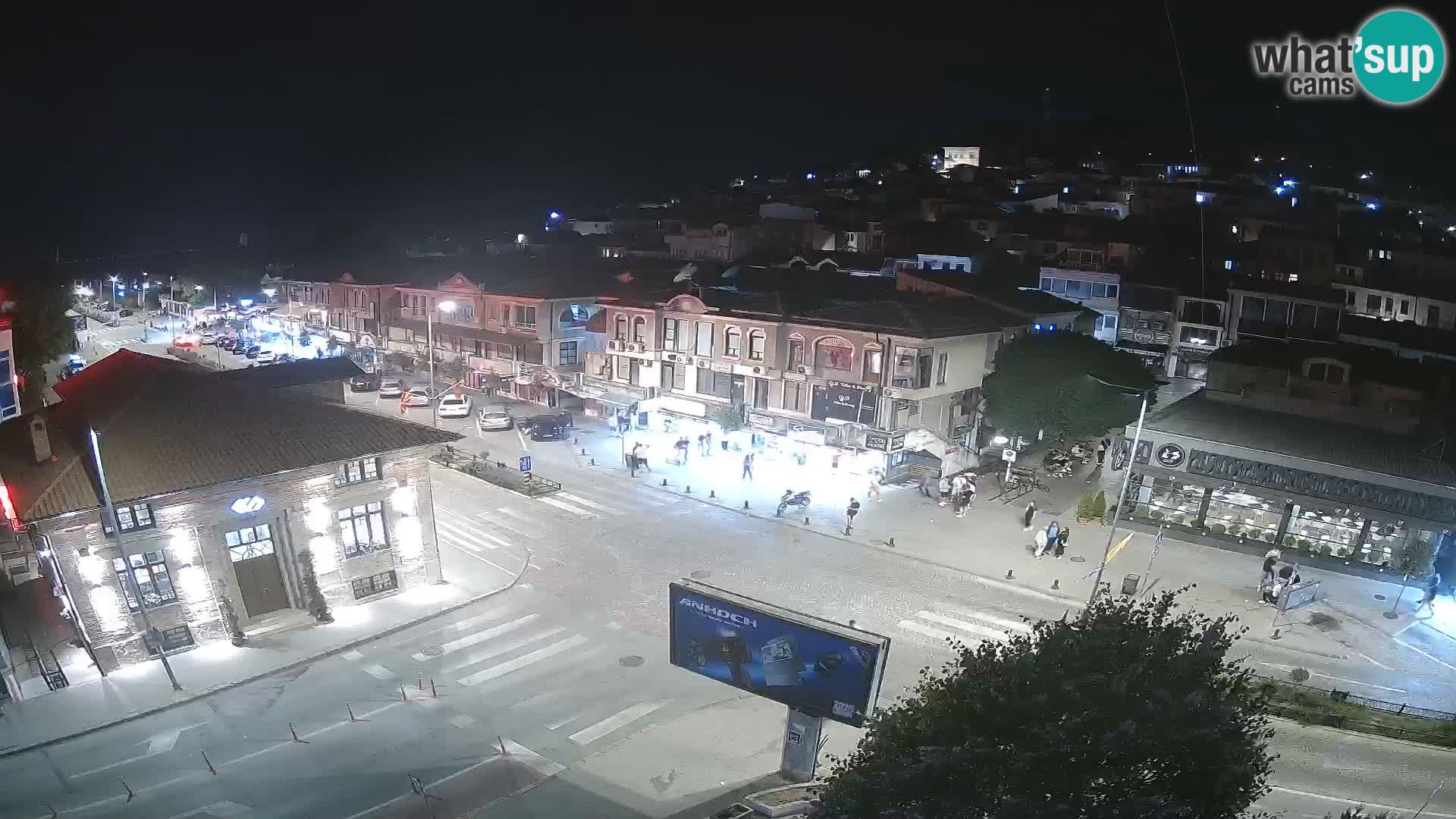 Webcam Ohrid old town and center