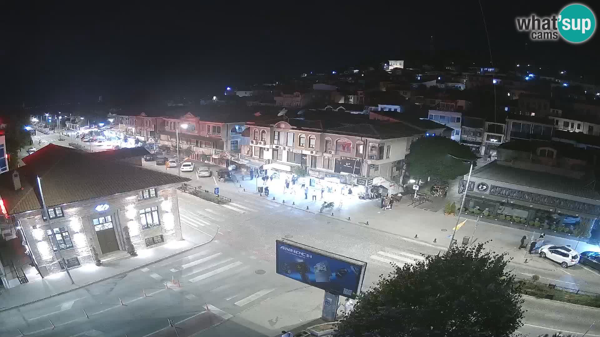 Webcam Ohrid old town and center