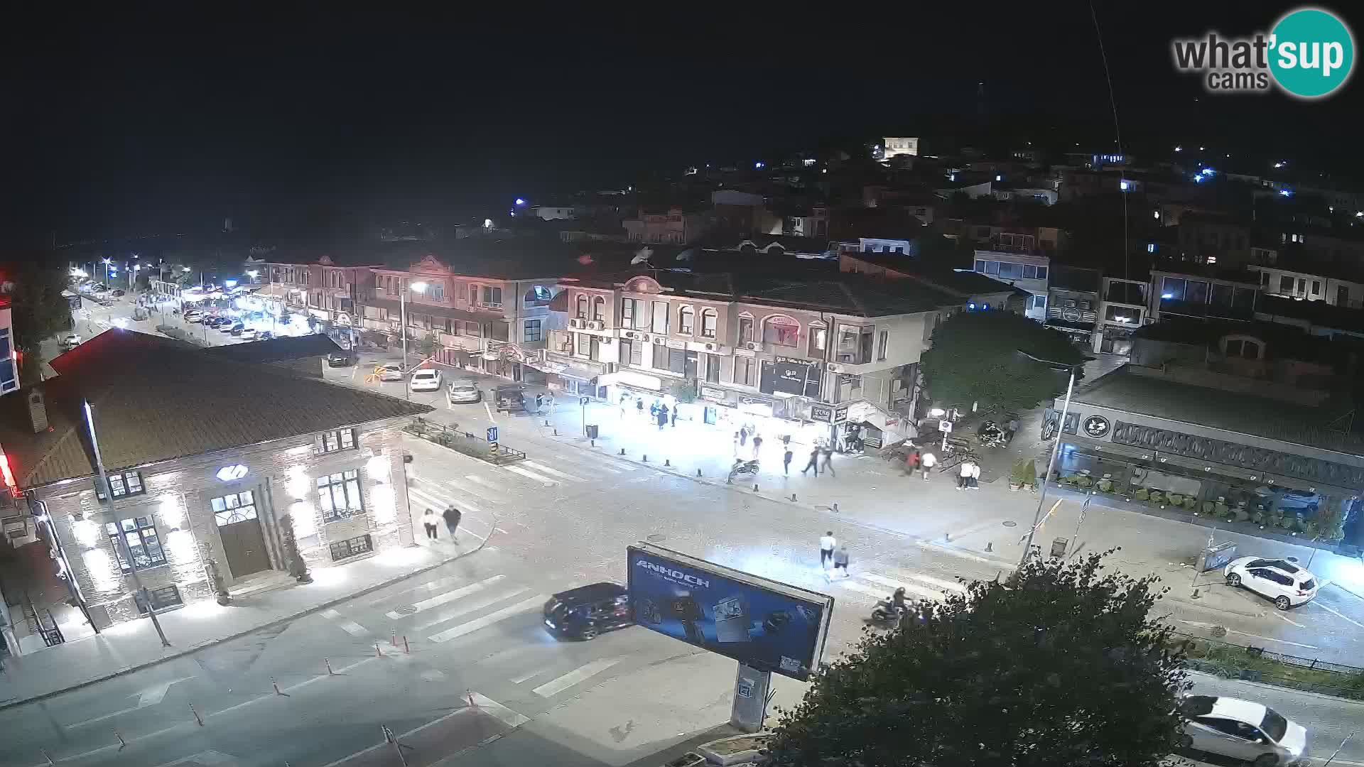 Webcam de la vieille ville et du centre d’Ohrid