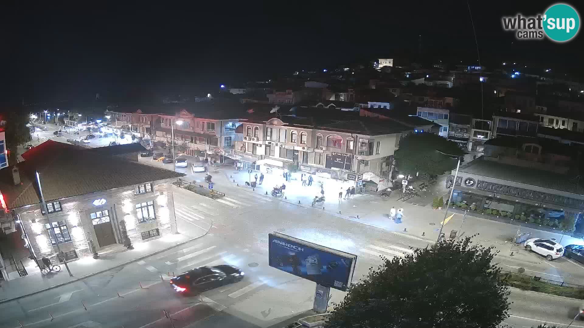 Webcam Ohrid old town and center