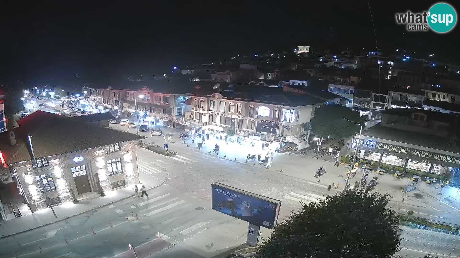 Webcam de la vieille ville et du centre d’Ohrid