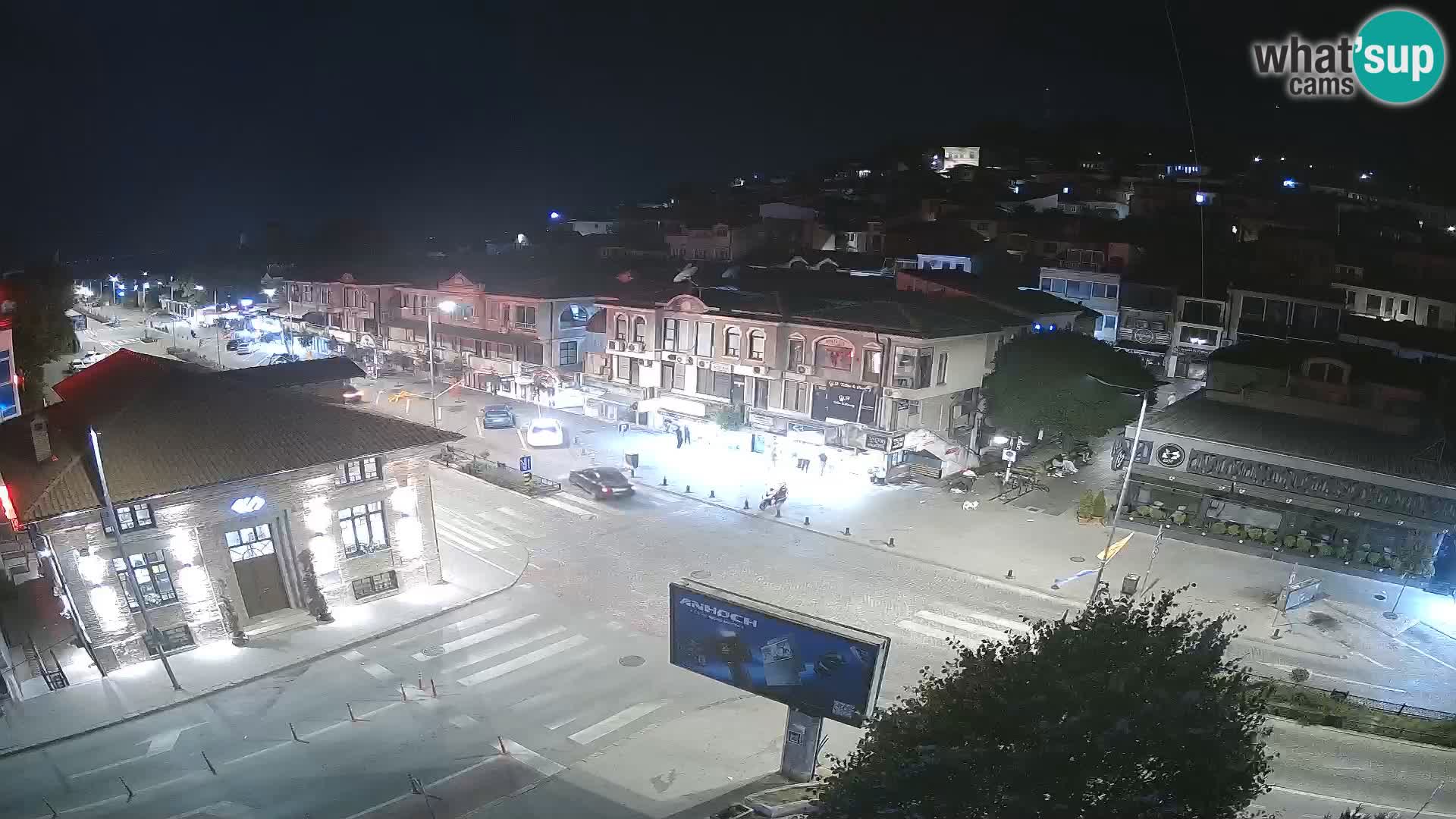 Webcam Ohrid old town and center