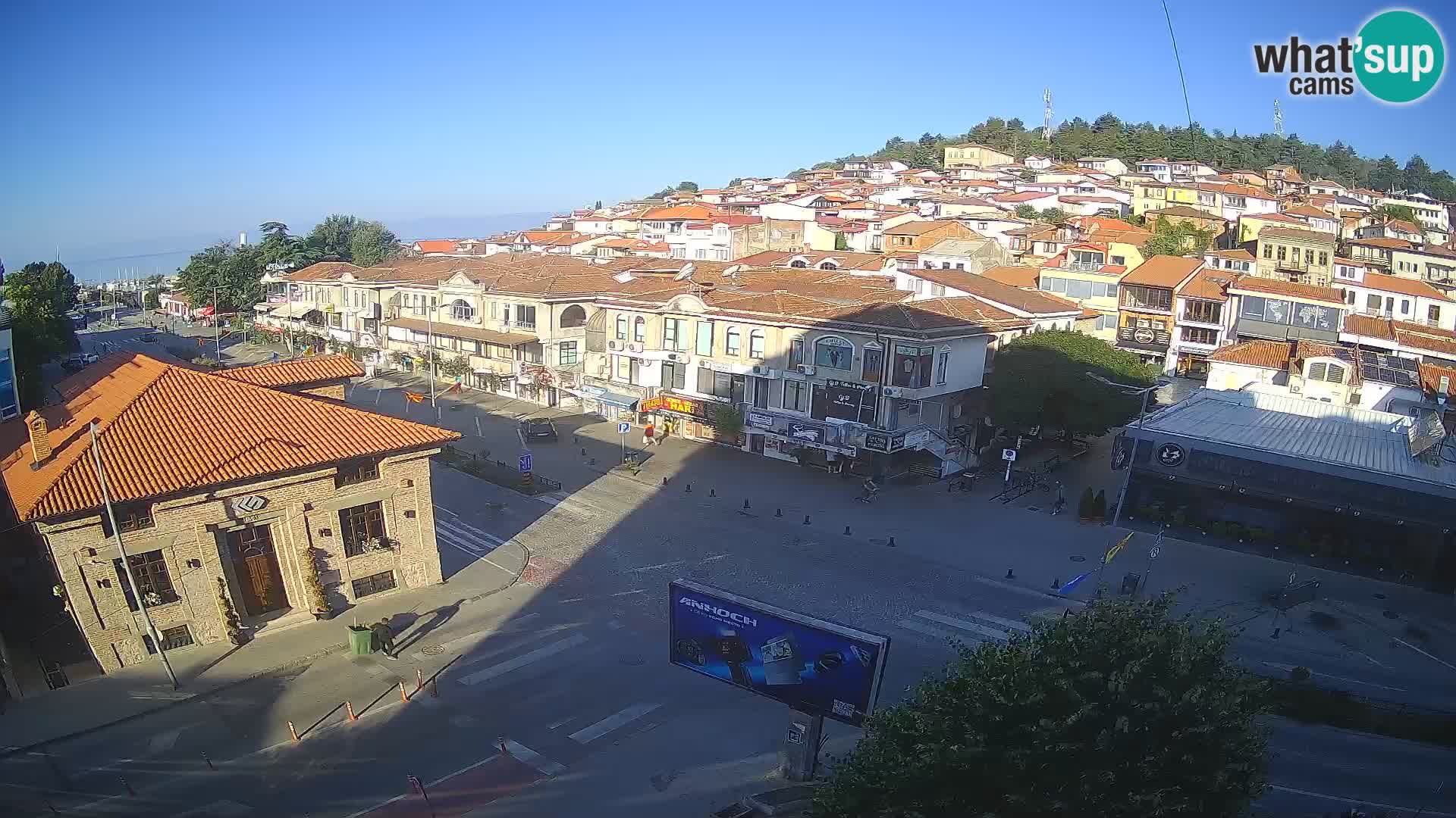 Webcam Altstadt und Zentrum von Ohrid
