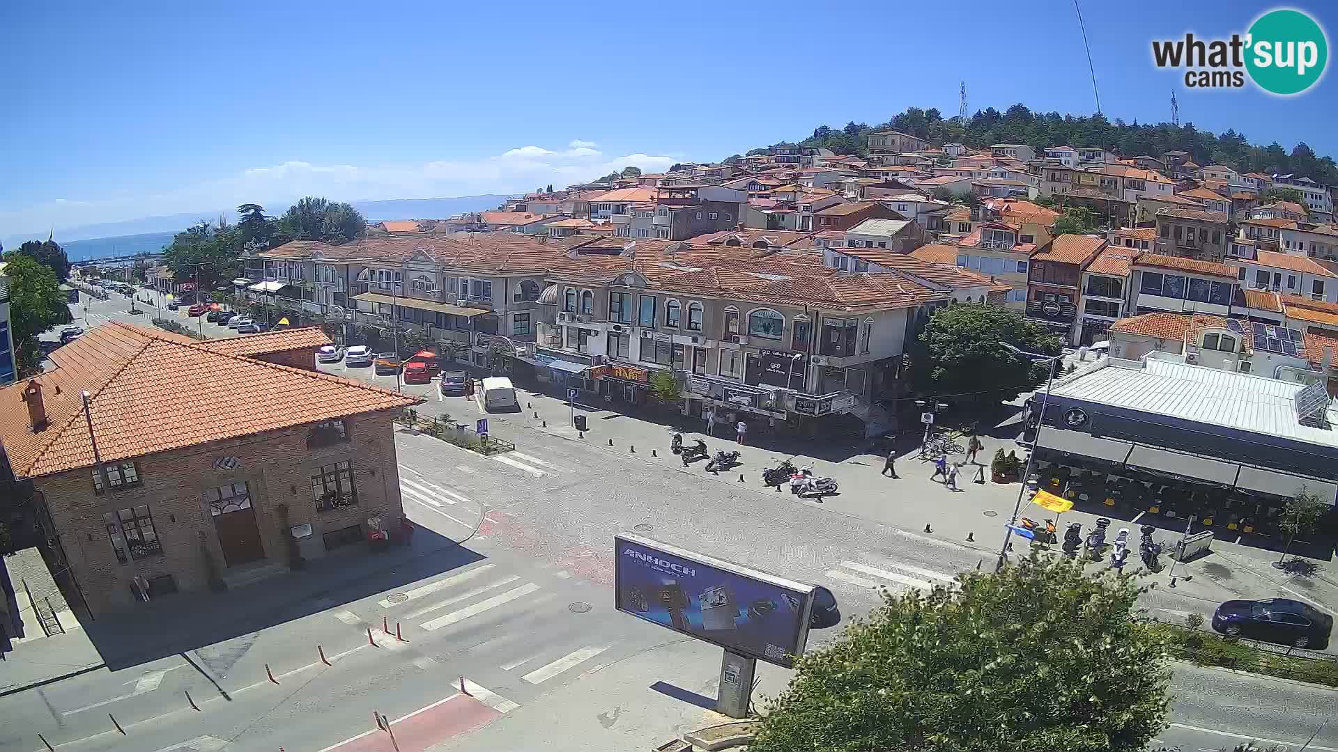 Webcam Città Vecchia e Centro di Ohrid – Macedonia