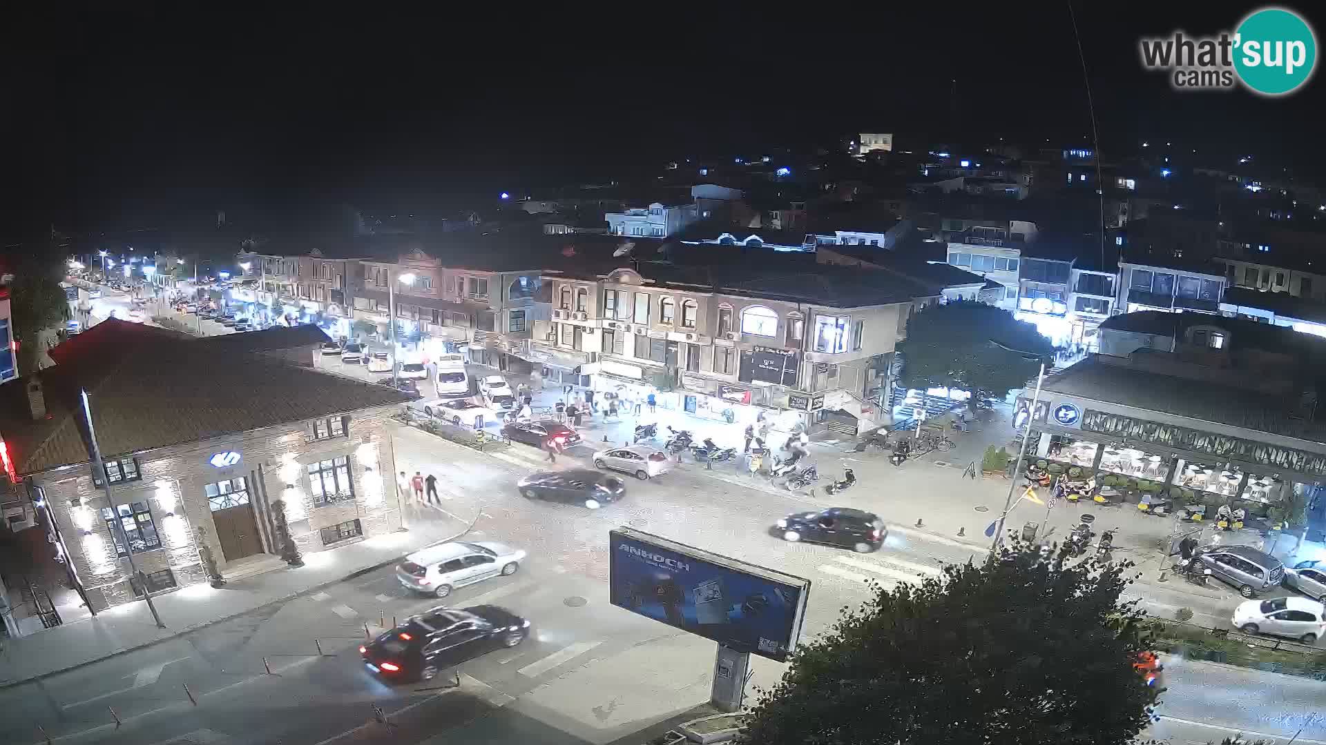 Webcam de la vieille ville et du centre d’Ohrid