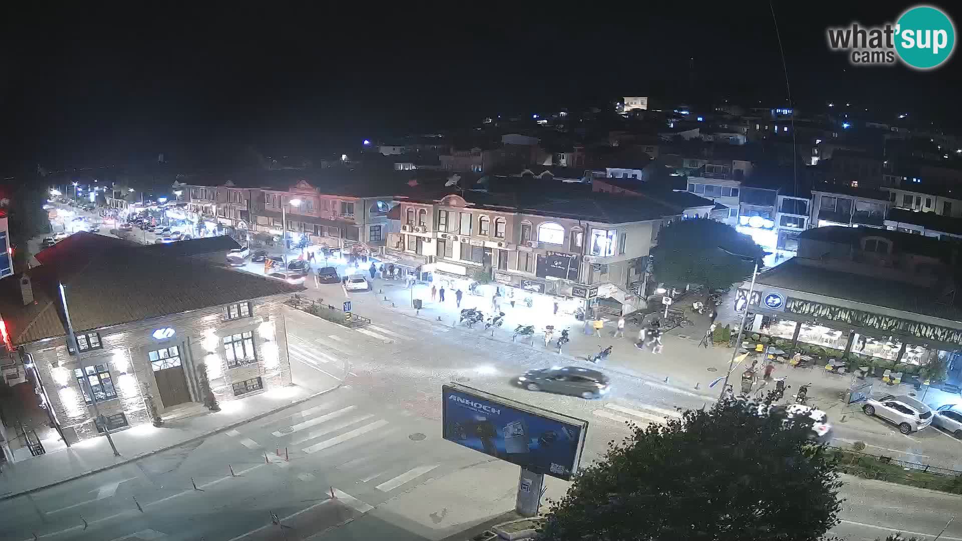 Webcam Ohrid old town and center
