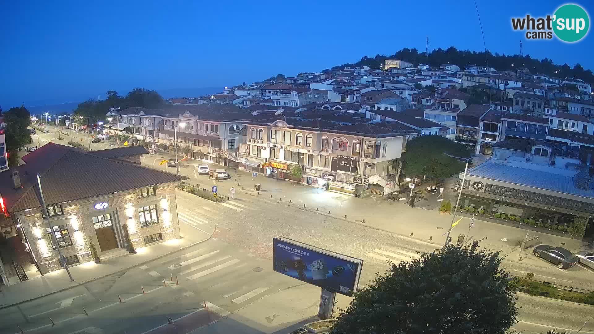 Webcam Altstadt und Zentrum von Ohrid