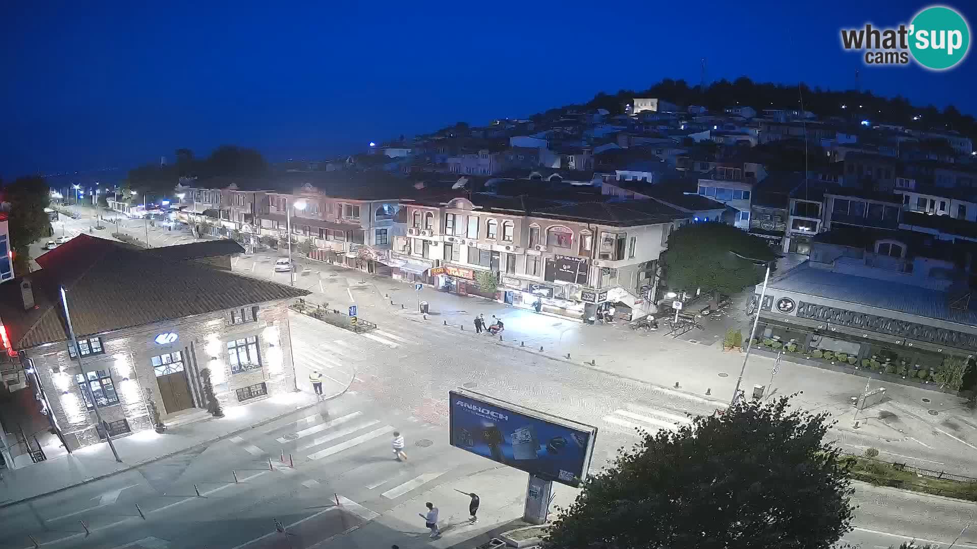 Webcam Ohrid old town and center