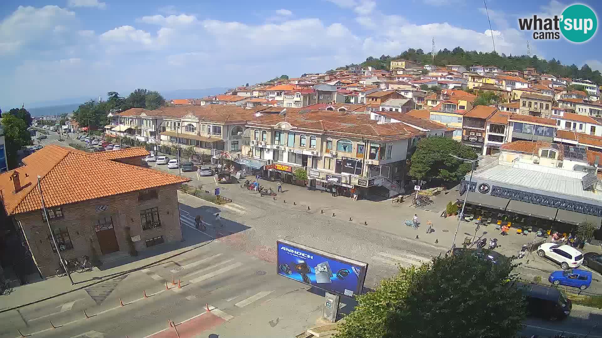 Webcam Città Vecchia e Centro di Ohrid – Macedonia