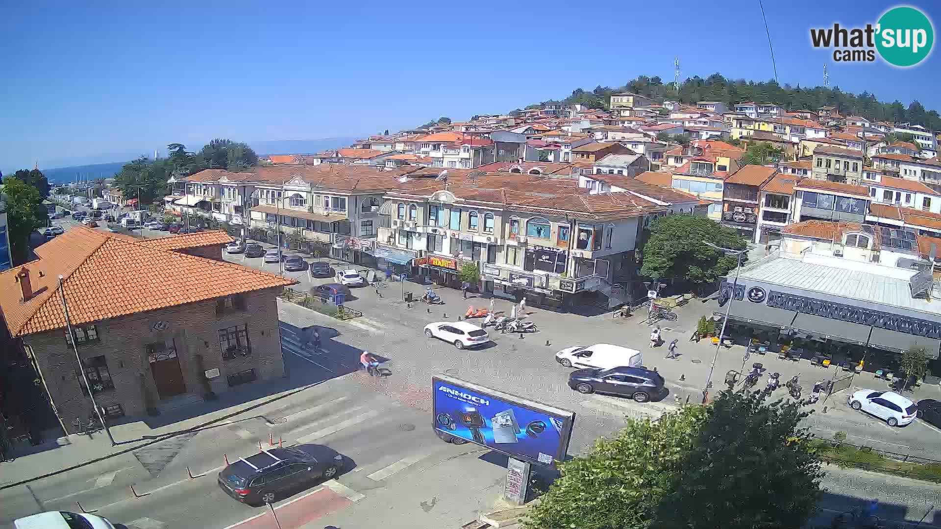 Webcam Città Vecchia e Centro di Ohrid – Macedonia