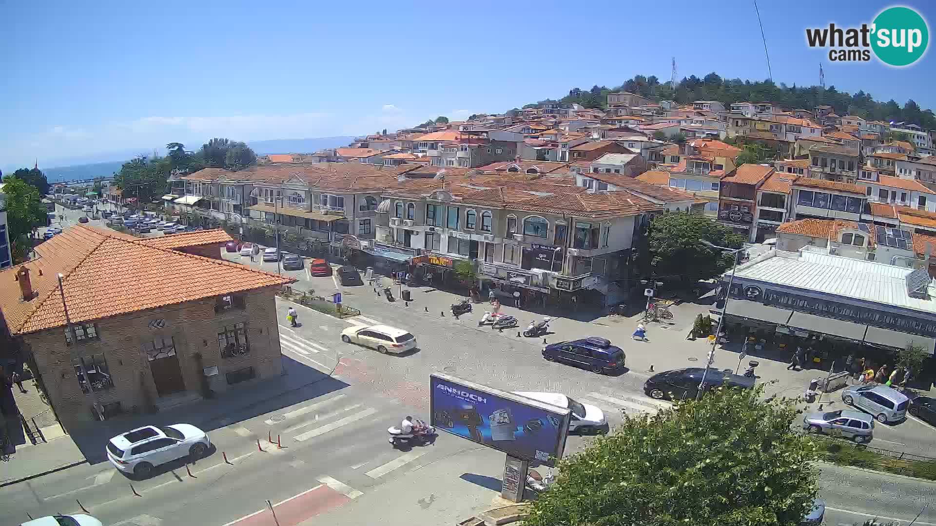 Webcam Città Vecchia e Centro di Ohrid – Macedonia
