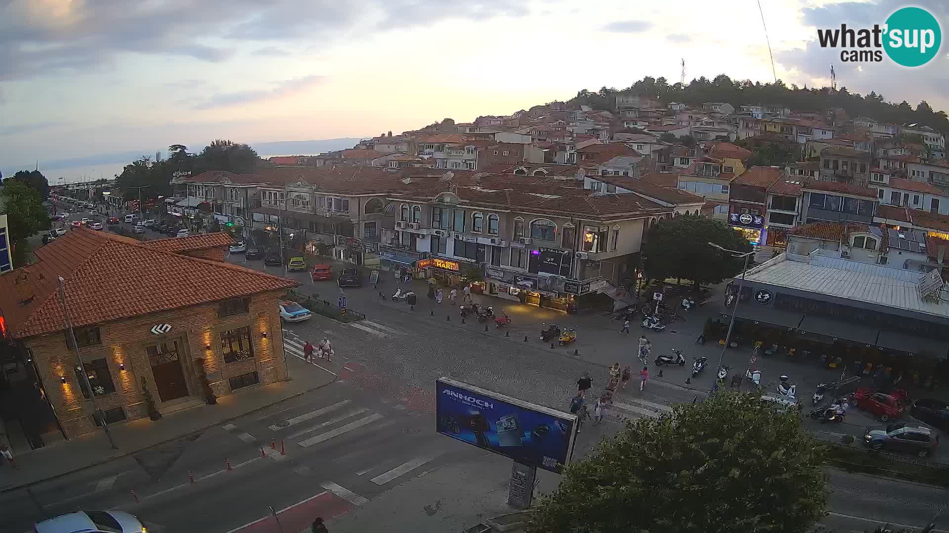 Webcam Altstadt und Zentrum von Ohrid