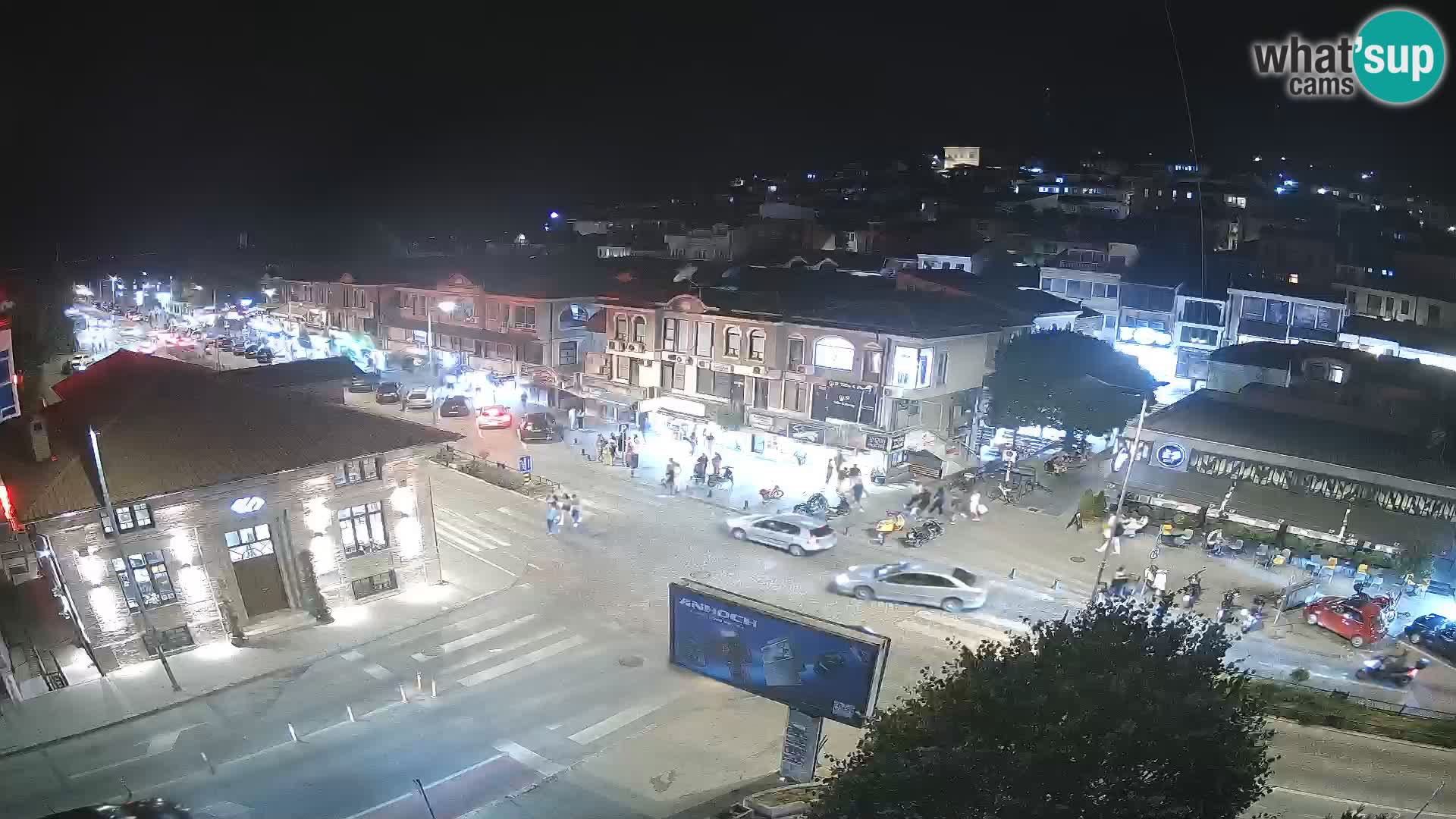 Webcam de la vieille ville et du centre d’Ohrid