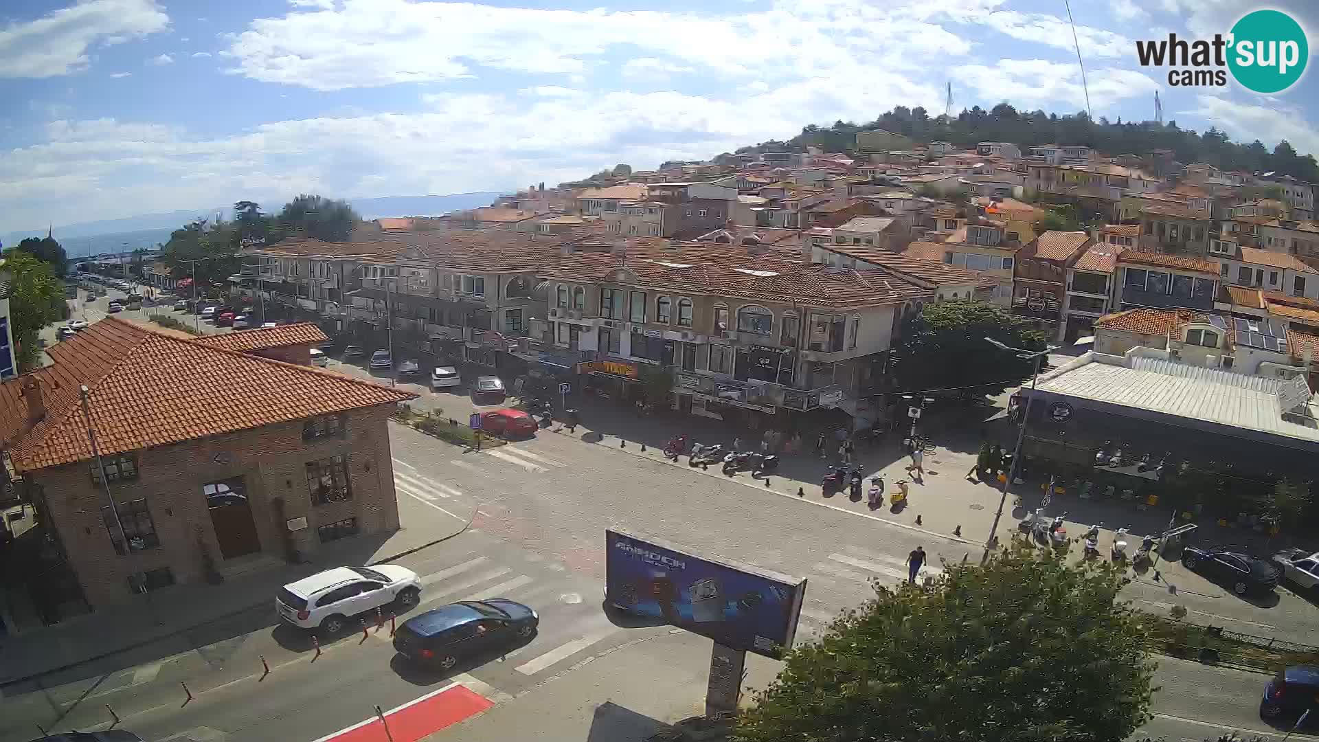 Webcam Altstadt und Zentrum von Ohrid