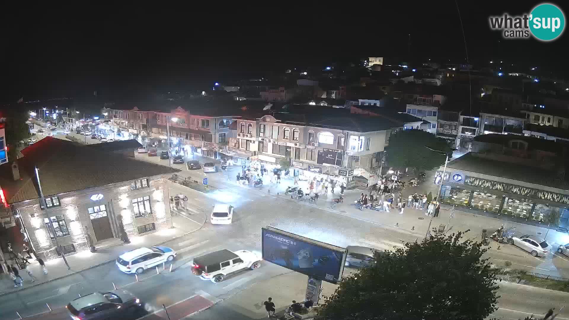 Webcam Ohrid old town and center