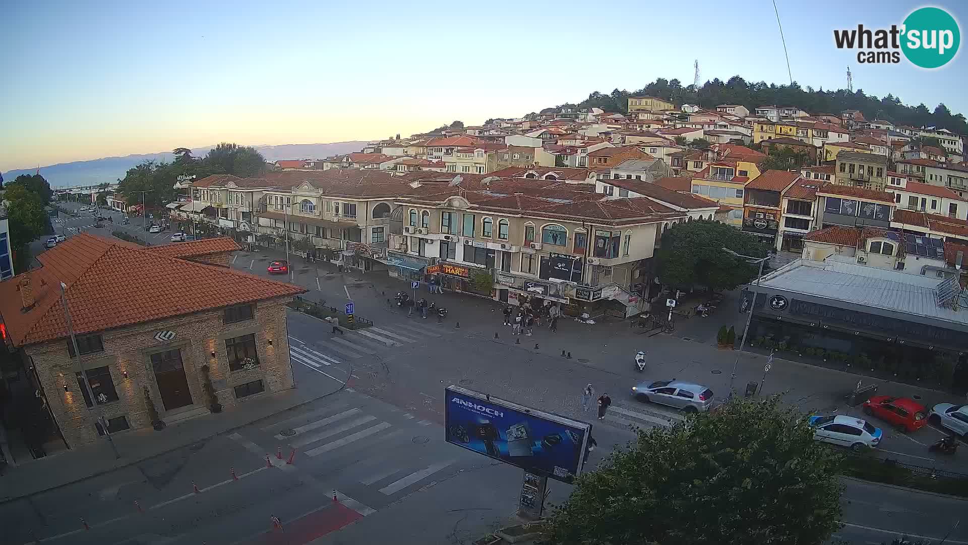 Webcam Ohrid old town and center