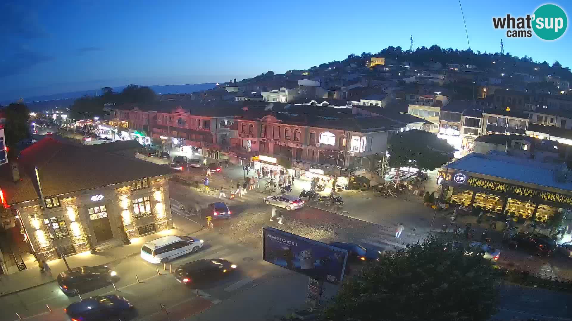 Webcam Ohrid old town and center