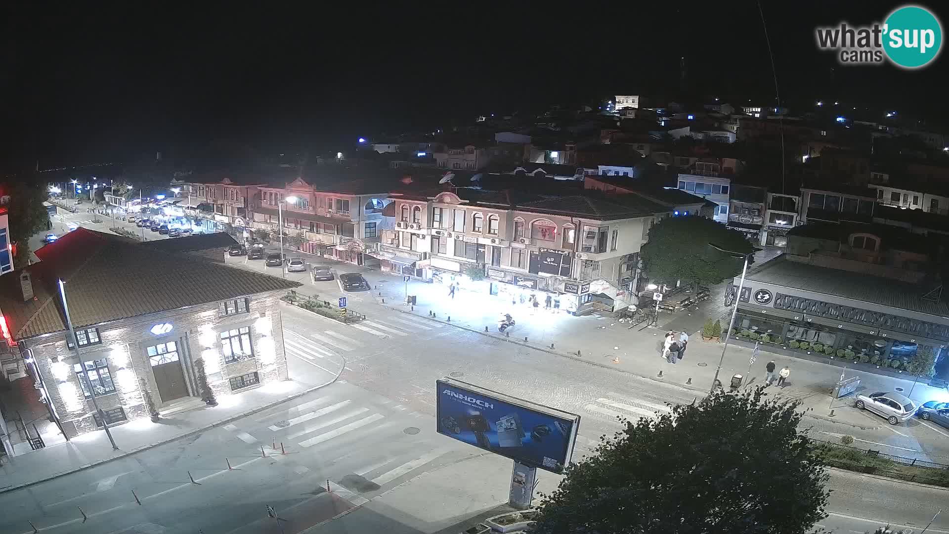 Webcam Ohrid old town and center