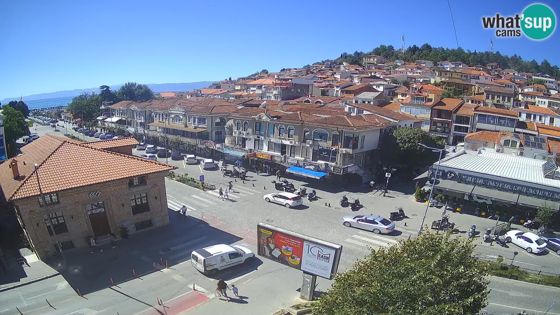 Webcam Città Vecchia e Centro di Ohrid – Macedonia